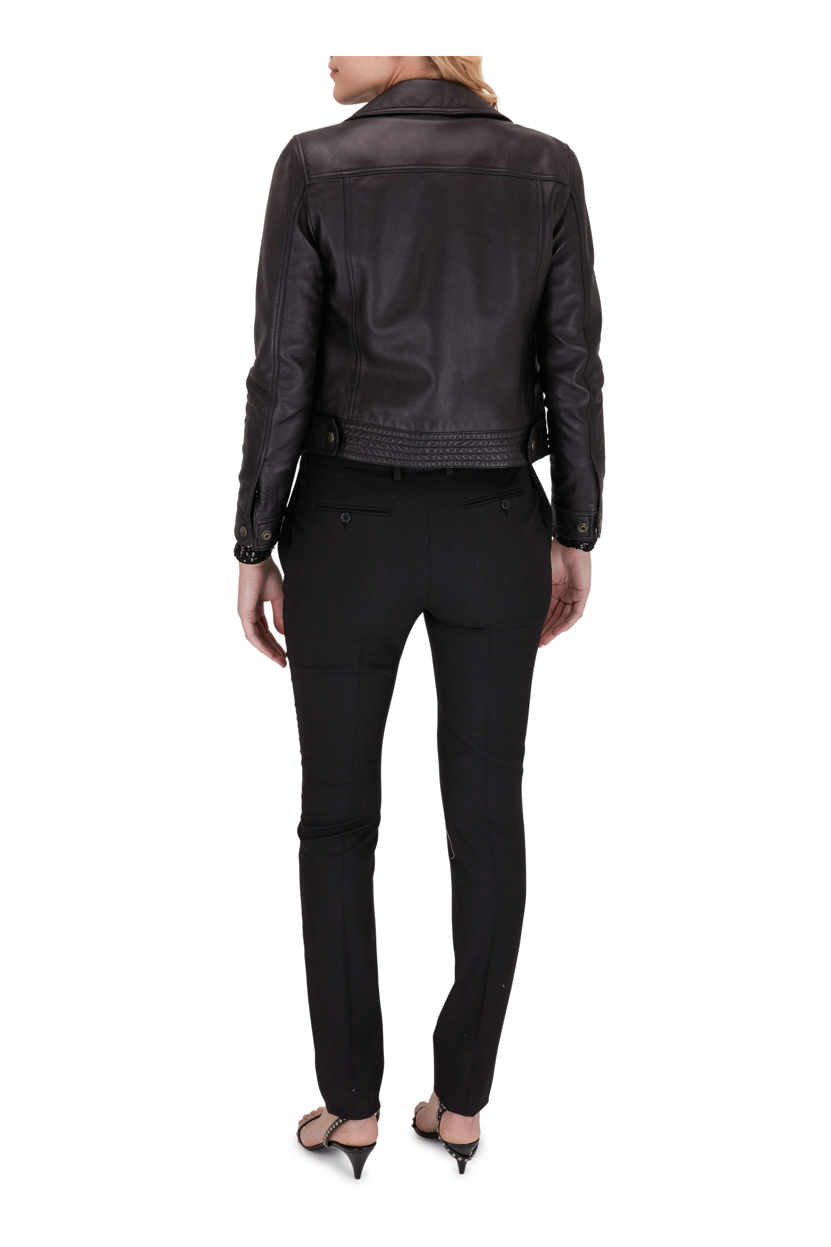 SAINT LAURENT ブラック ベルベット タートルネック　XXL SAINT LAURENT ブラック ベルベット タートルネック XXL
