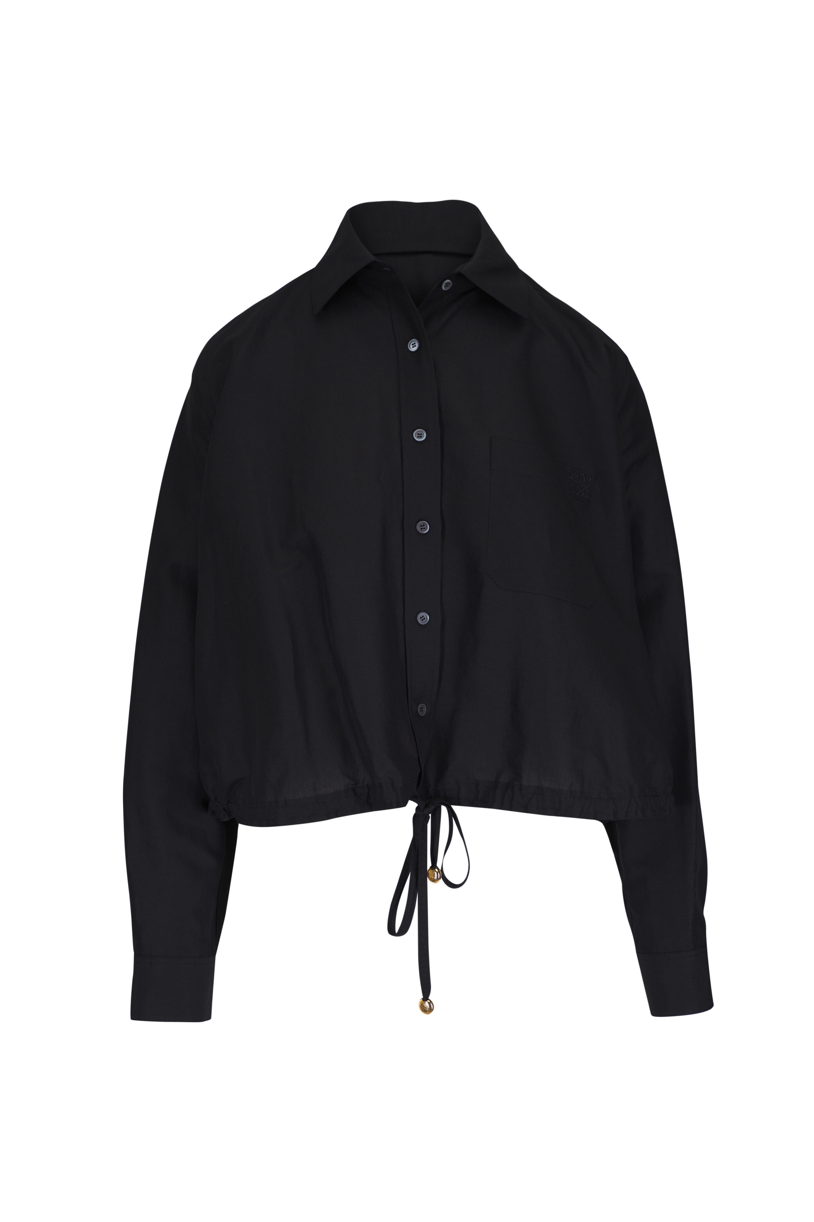 Loewe - Black Anagram Vented Button Up