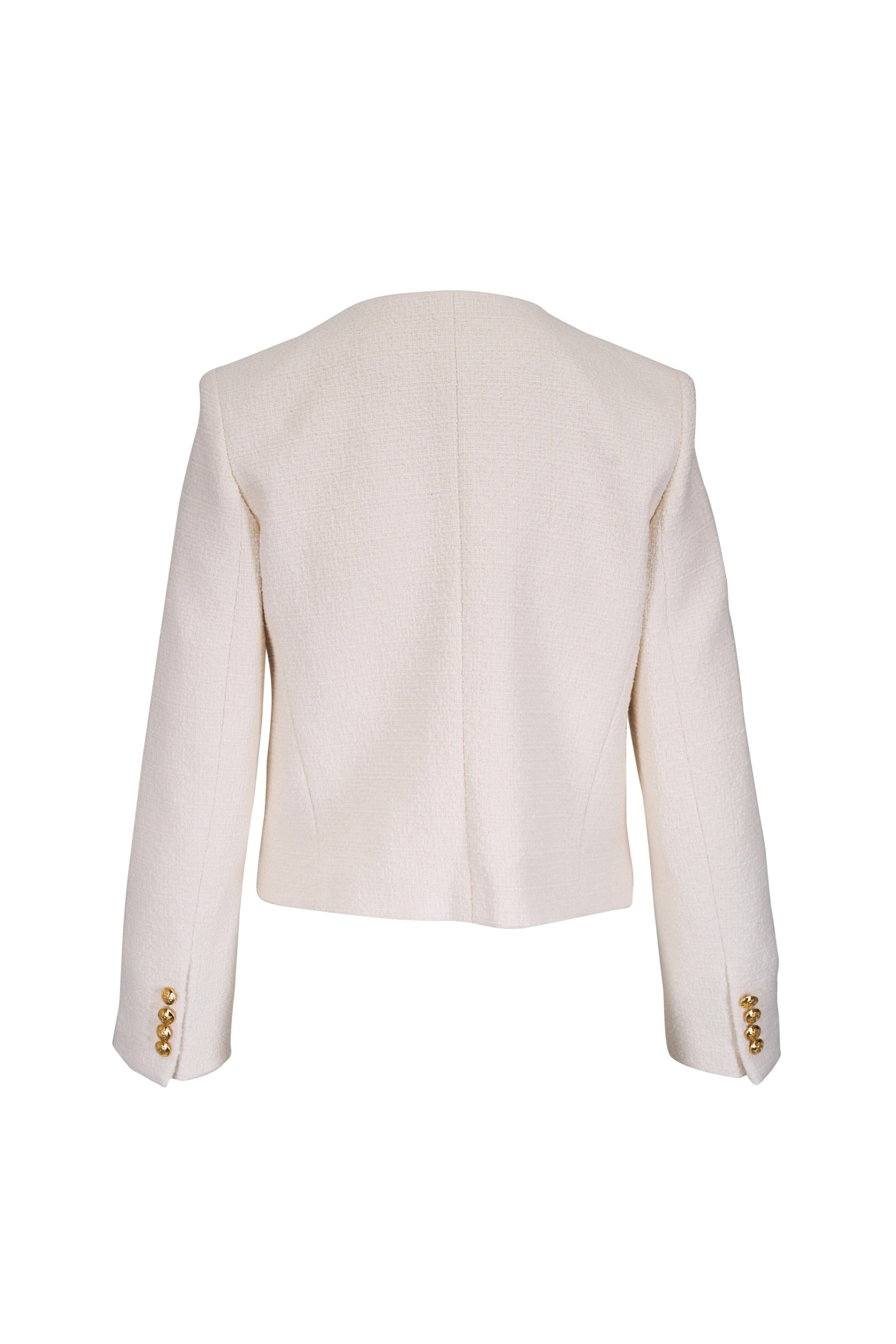 Nili Lotan - Patti Ivory Tweed Bouclé Short Jacket
