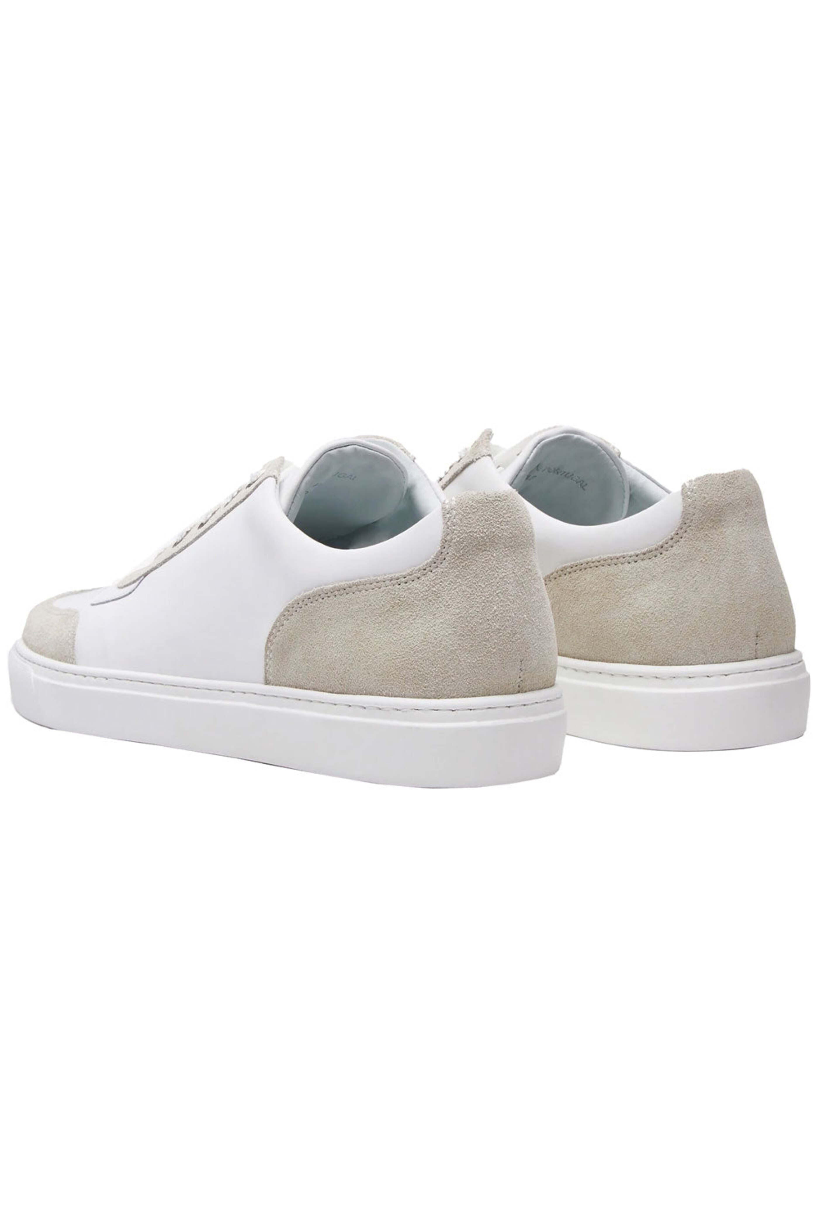 Harrys of London - Nimble Tech Sneaker in White and Grey