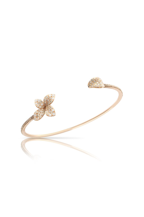 Pasquale Bruni 18k Rose Gold Petite Giardini Diamond Bracelet