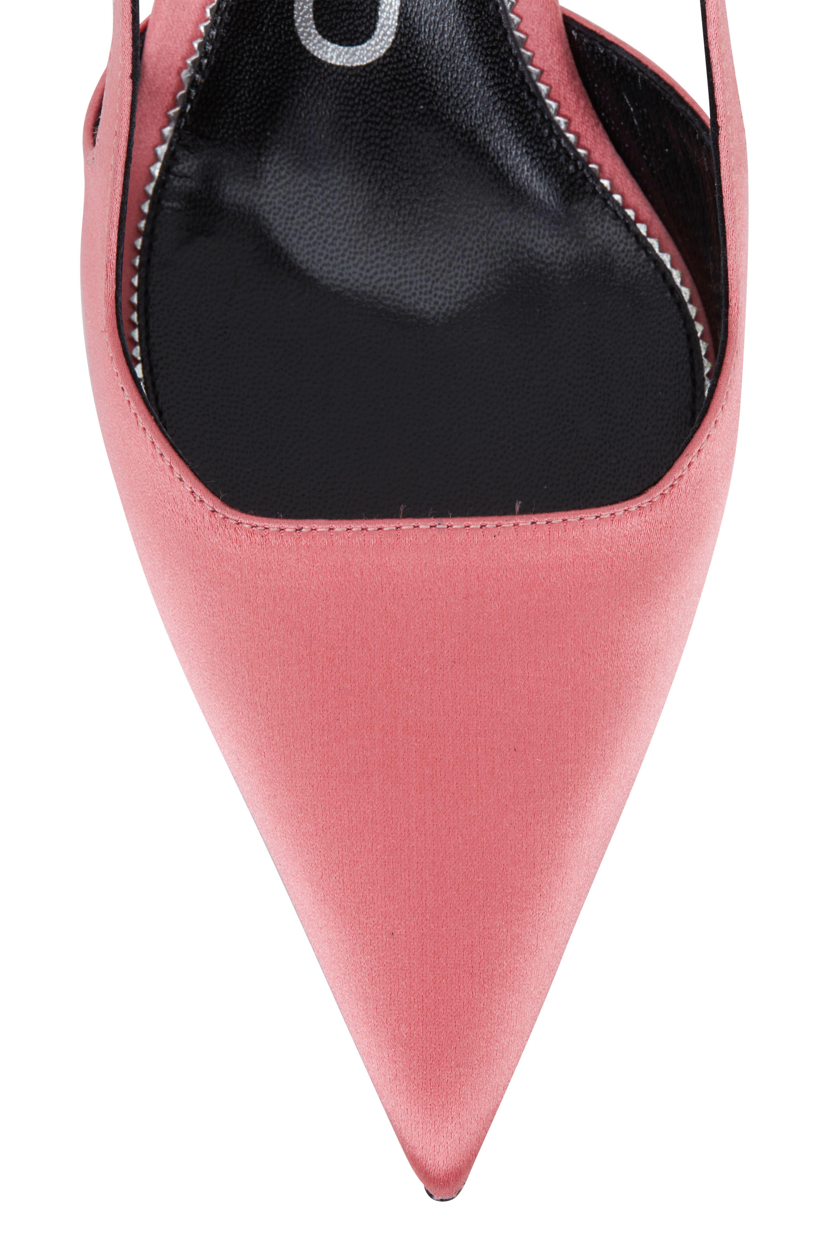 Tom Ford - Sunset Satin Architectural Heel Slingback, 65mm