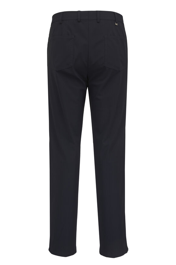 PT Torino Navy Kinetic Stretch Jersey Five Pocket Pant - view 3