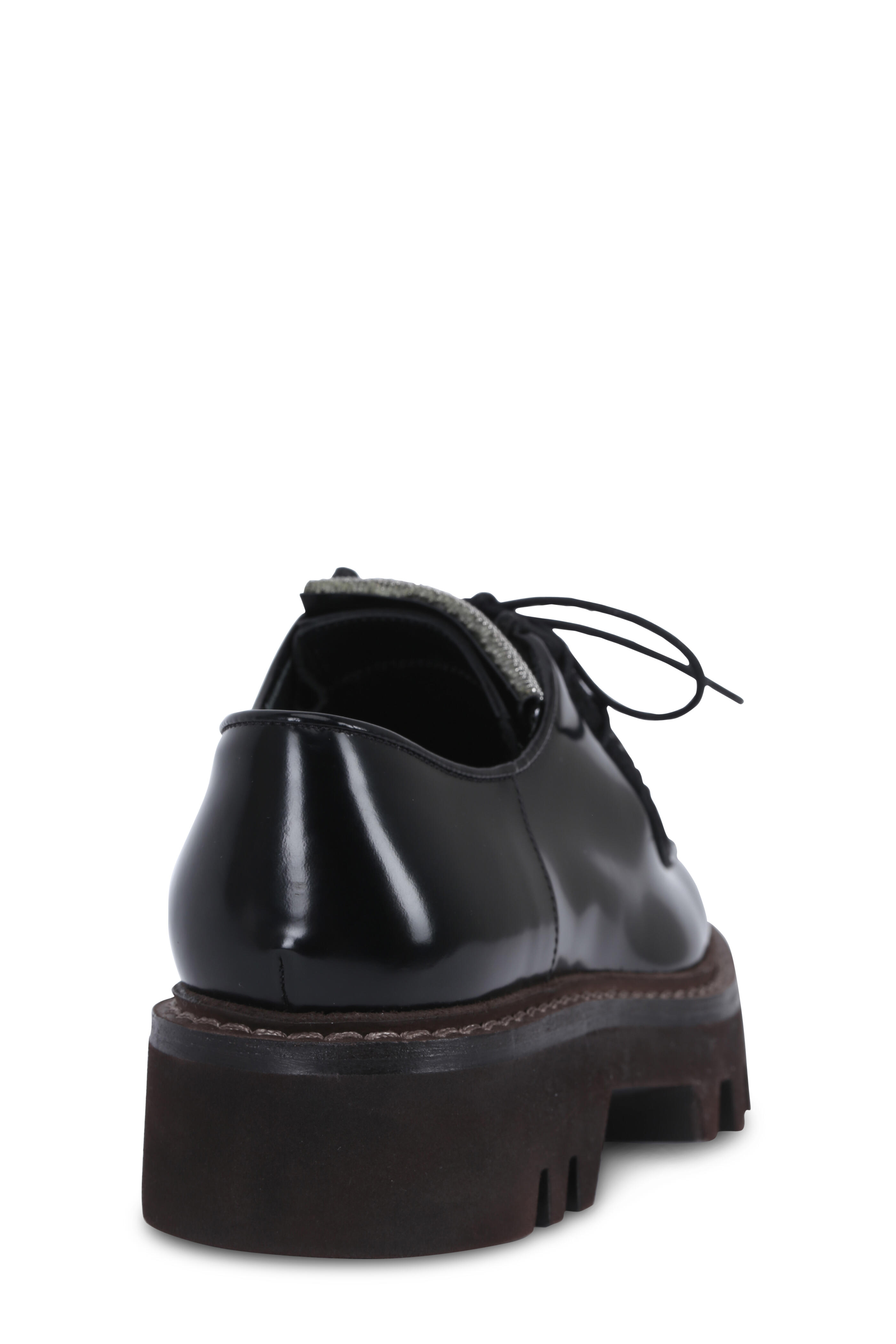 BRUNELLO CUCINELLI ブラックフラットシューズ 38 レディース フラットシューズ＆ローファー | Brunello Cucinelli