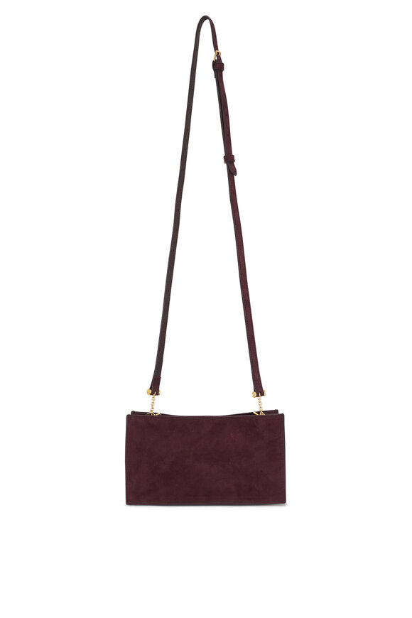 Métier Ease 20 Burgundy Buttery Suede Clutch - view 3