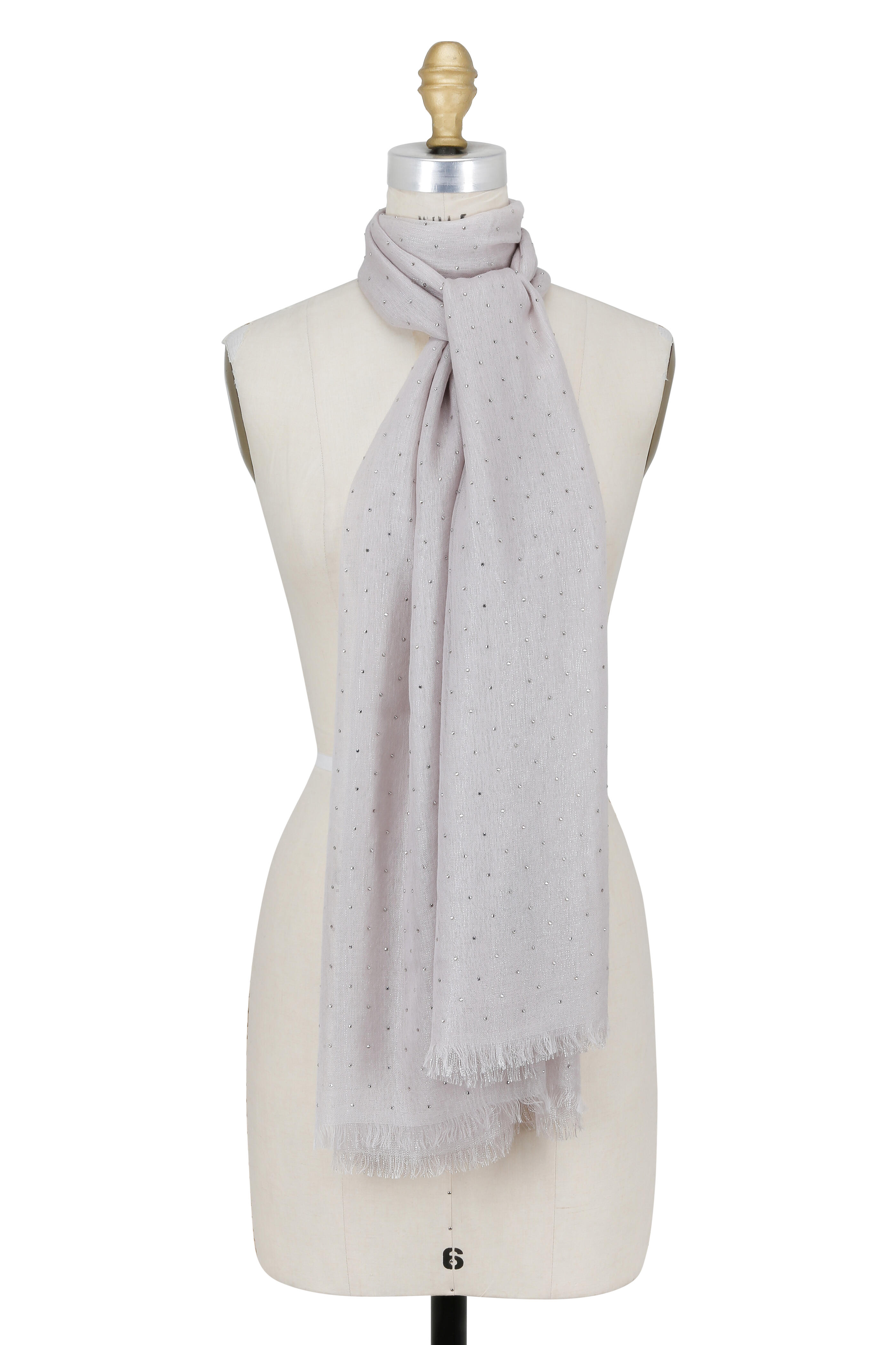 Loro Piana - Pearl Crystal Drop Scarf