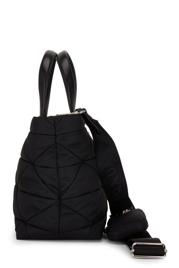 Prada - Black Quilted & Padded Nylon Tote