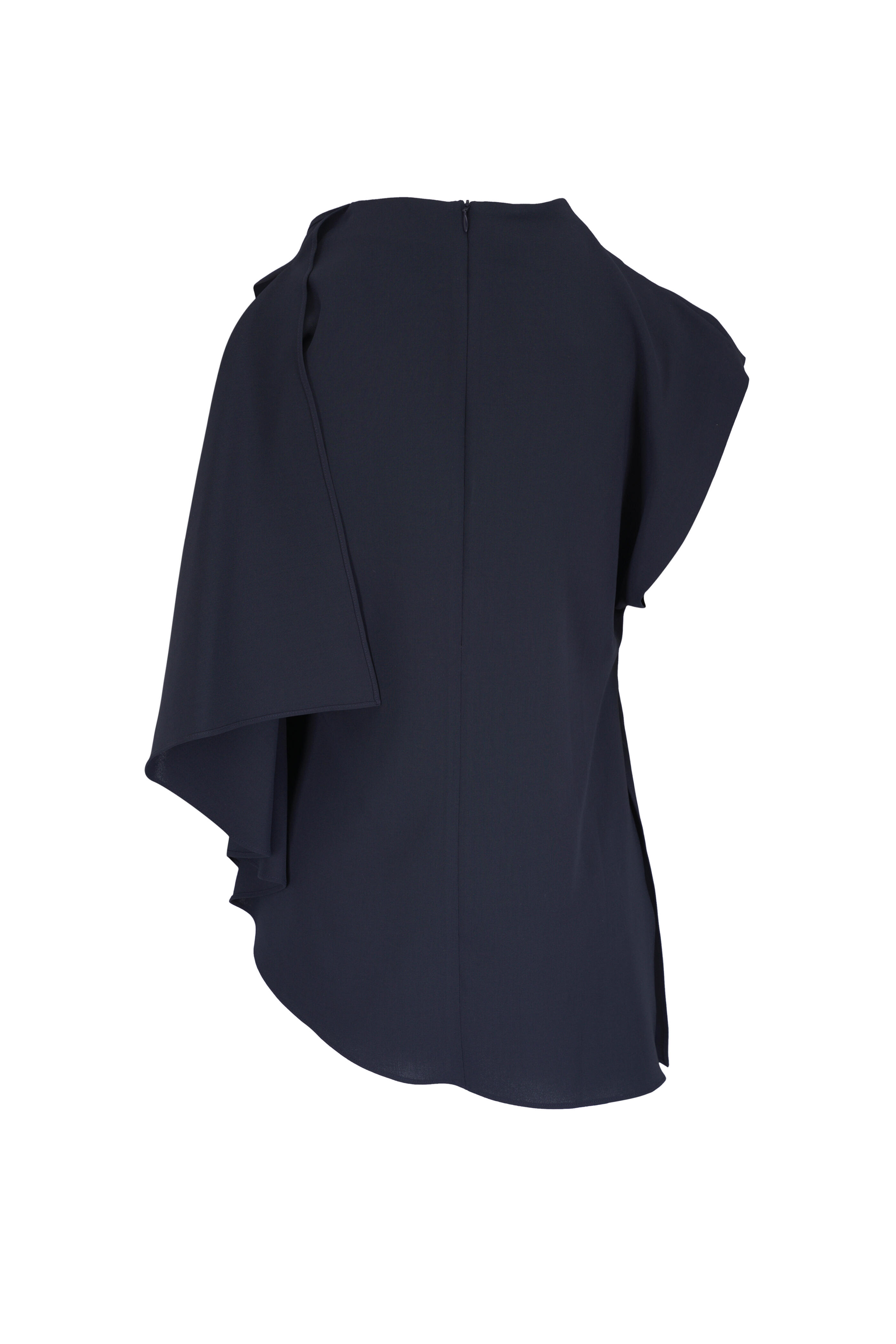 KZ_K Studio - Basel Midnight Blue Handkerchief Blouse
