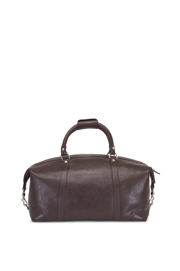 Ghurka Cavalier I No. 96 Walnut Leather Duffel Bag - view 2