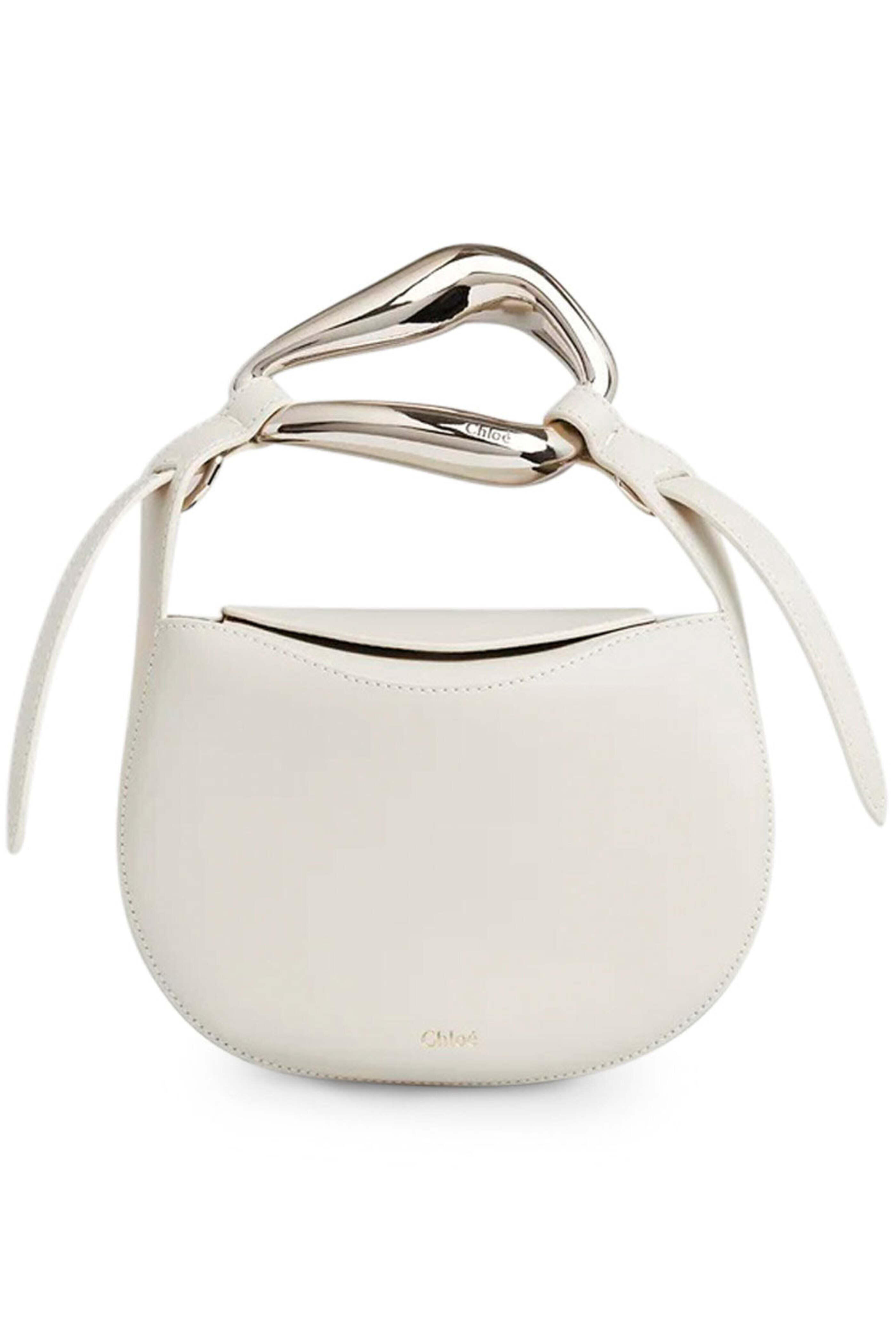 Chloé - Kiss Small Bag in Natural White