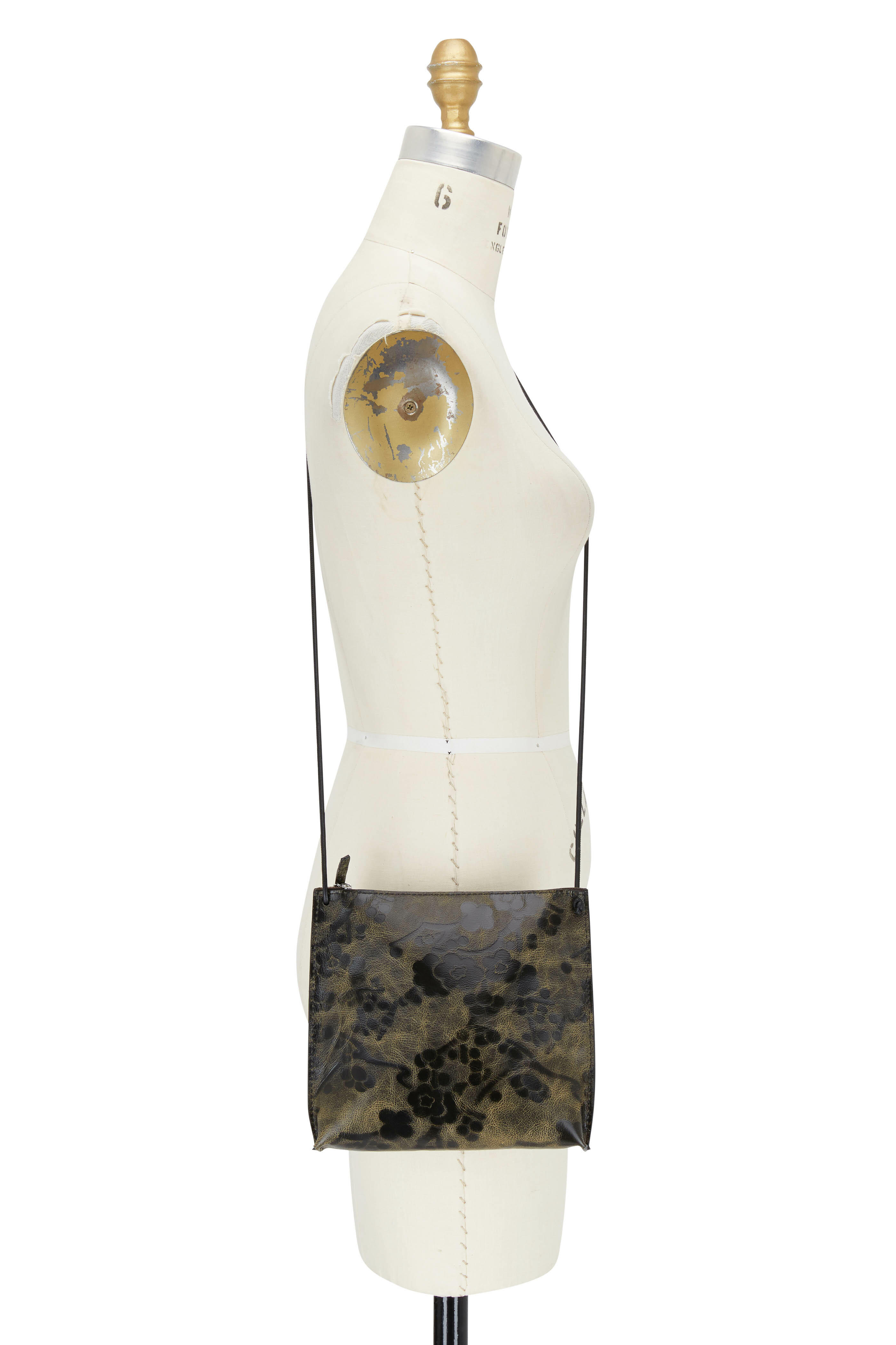 AGL - Navy Blue Suede Block Heel Ankle Boot, 50mm