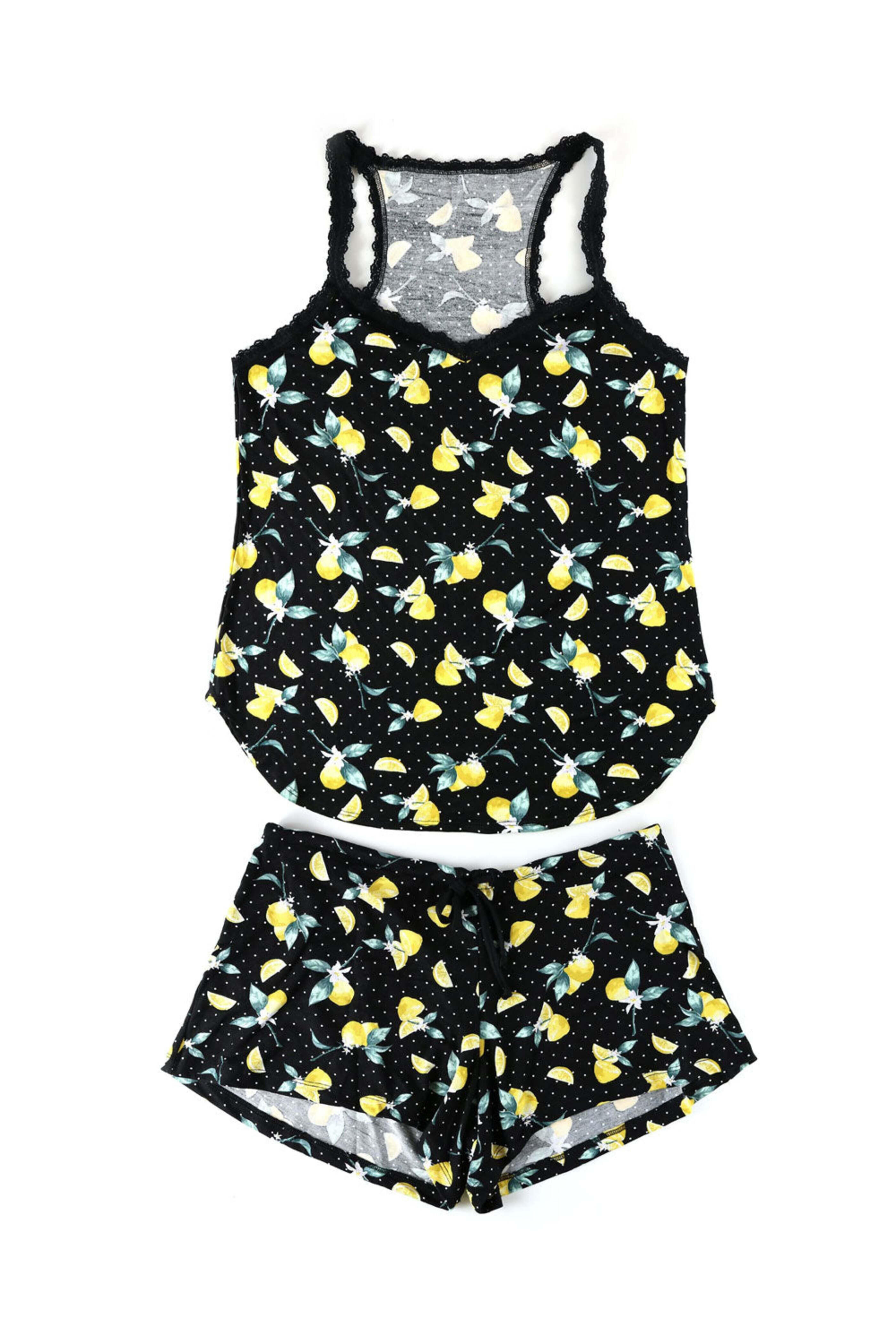 Hanky Panky - Lemon Dot Pajama Set