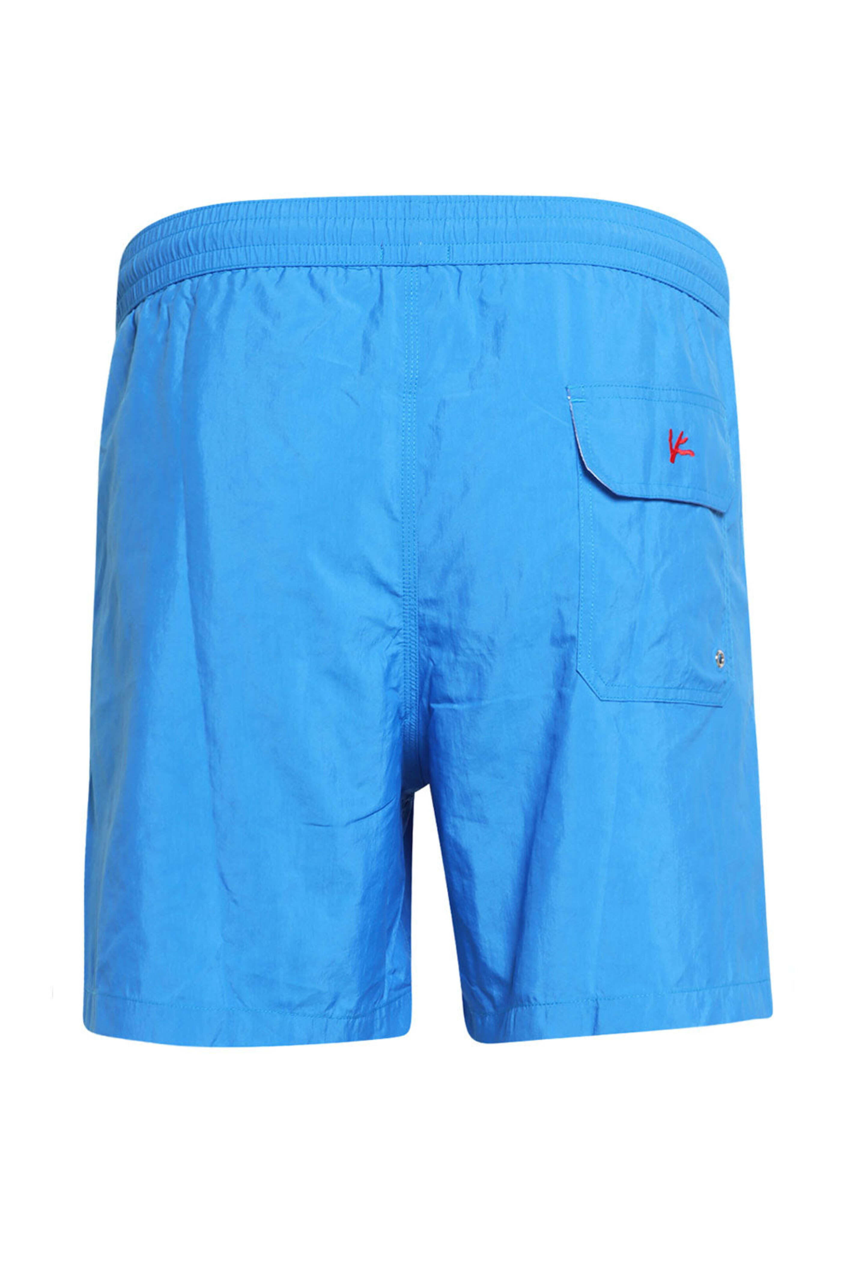 Isaia - Solid Light Blue Swim Short