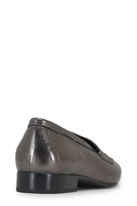 AGL - Costanza Stitch Metallic Leather Loafer