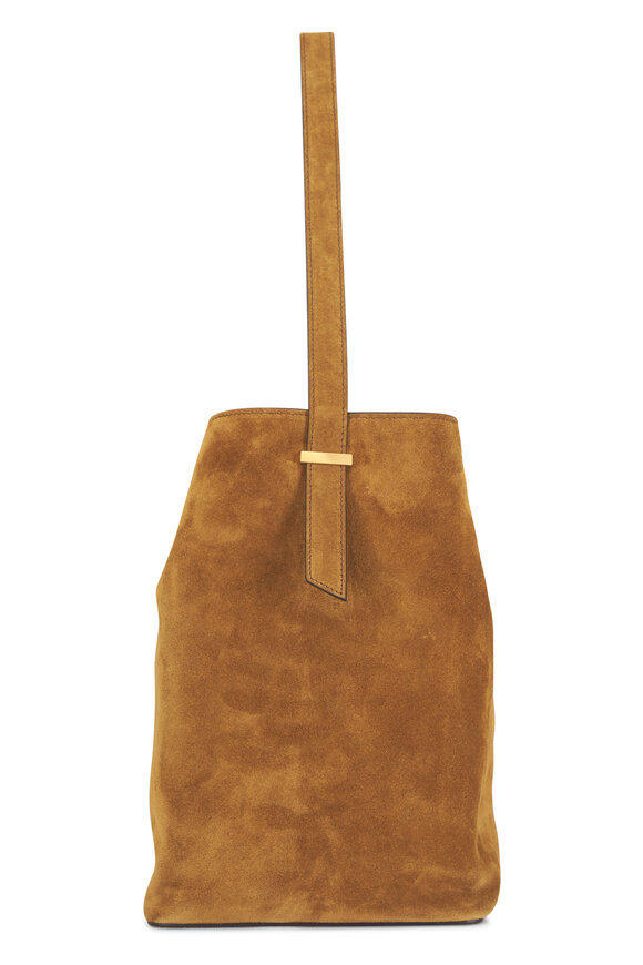 Métier Tilt 22 Marrakech Brown Suede Shoulder Bag - view 3