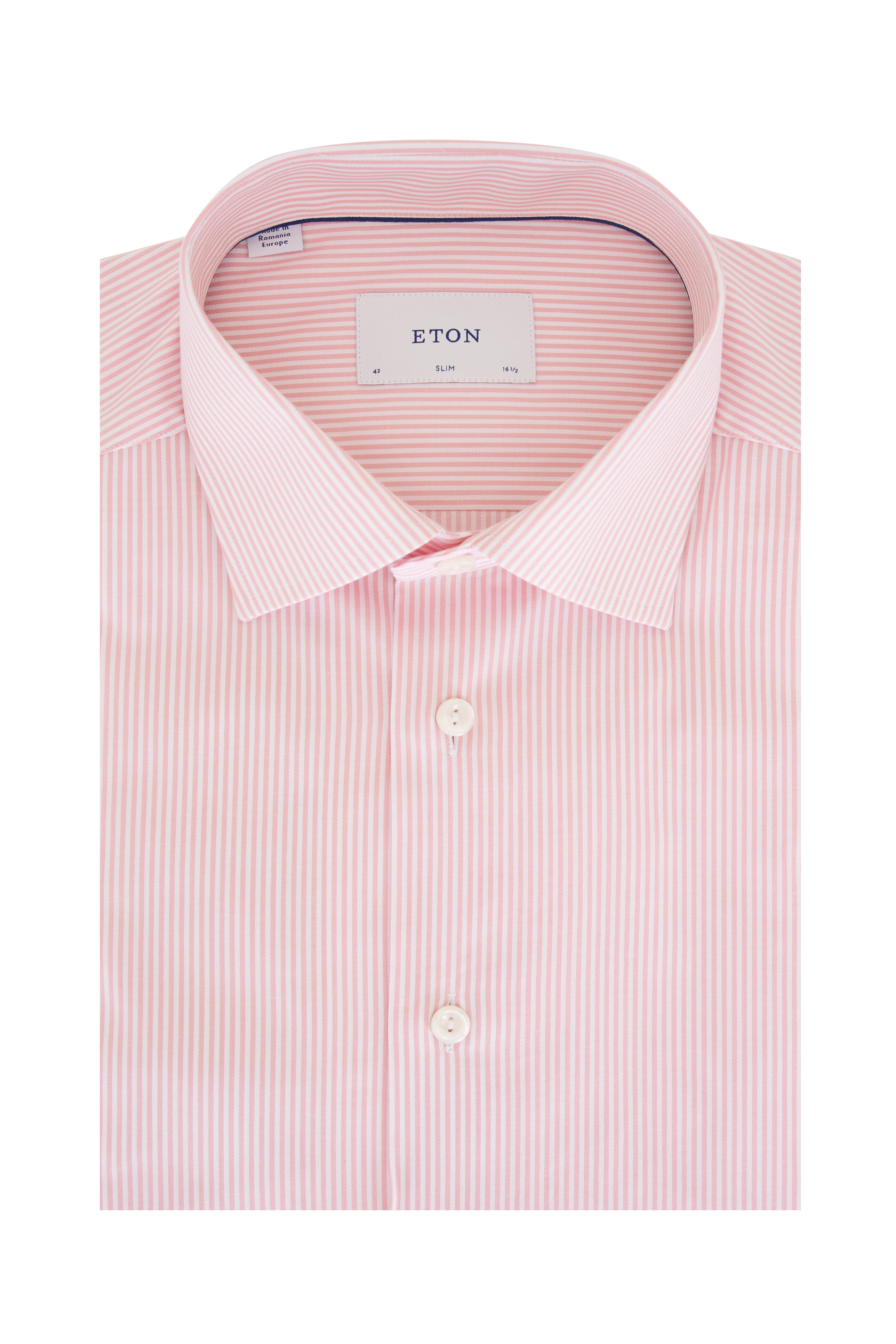 eton dress shirts sale | Sam Howard Men's Clothier Cut away Cuff Semi Solid Four-Way Stretch Shirt