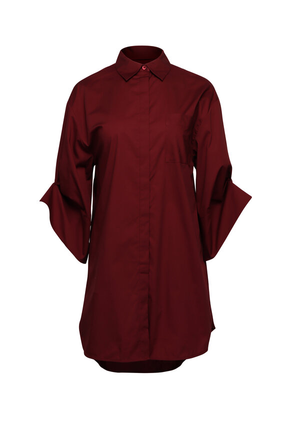 Staud Nico Sangria Dress