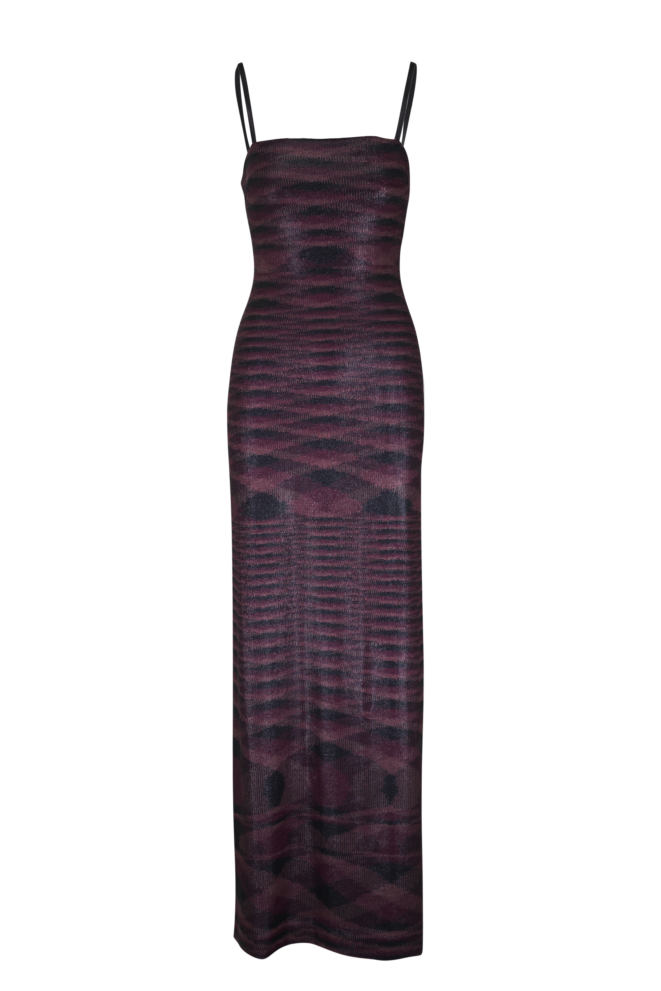 Missoni - Brown & Black Convertible Maxi Dress