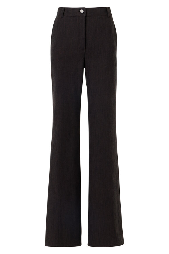Akris Punto Celia Mocca Cotton Pant - view 1