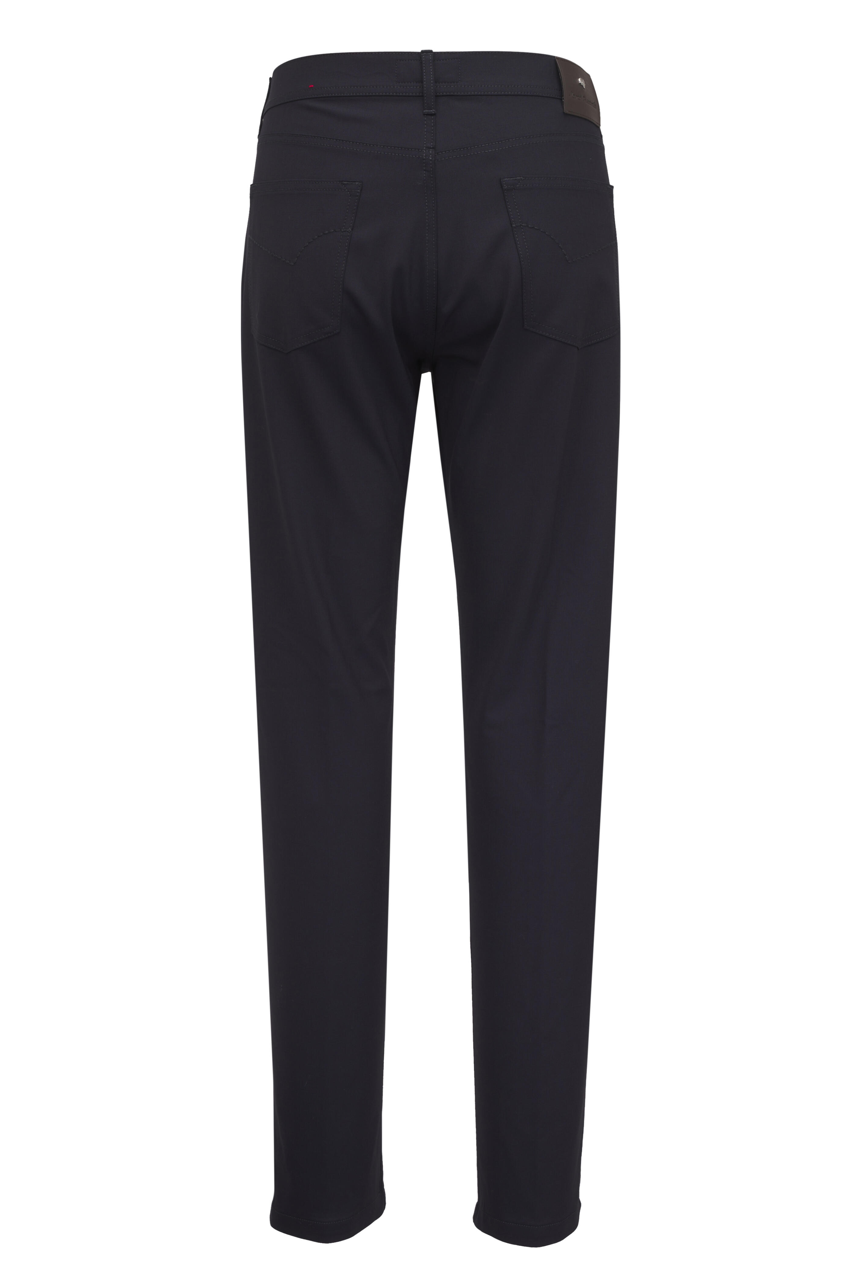 Marco Pescarolo - Navy Stretch Wool Five Pocket Pant
