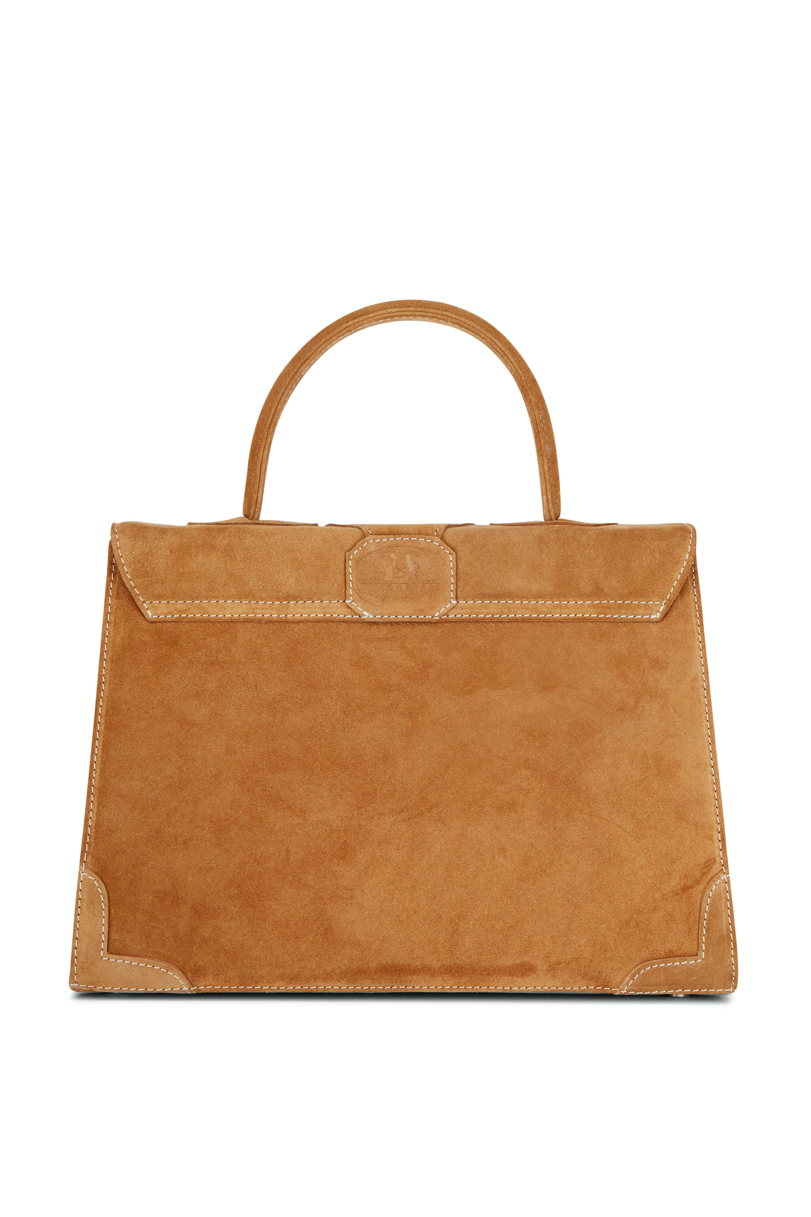 Marquise Paris - Blue Tulip Canvas and Suede Bag