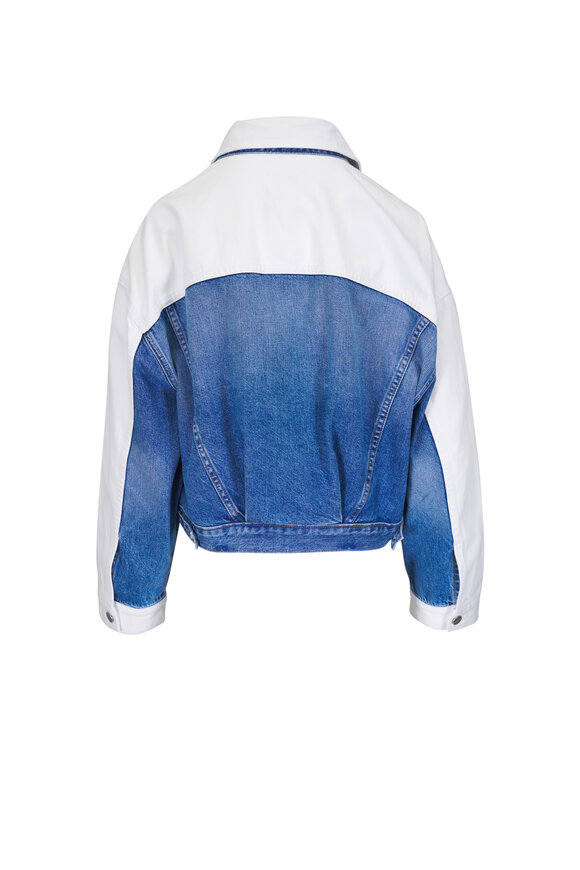 TWP - Dylan White & Vintage Denim Jacket