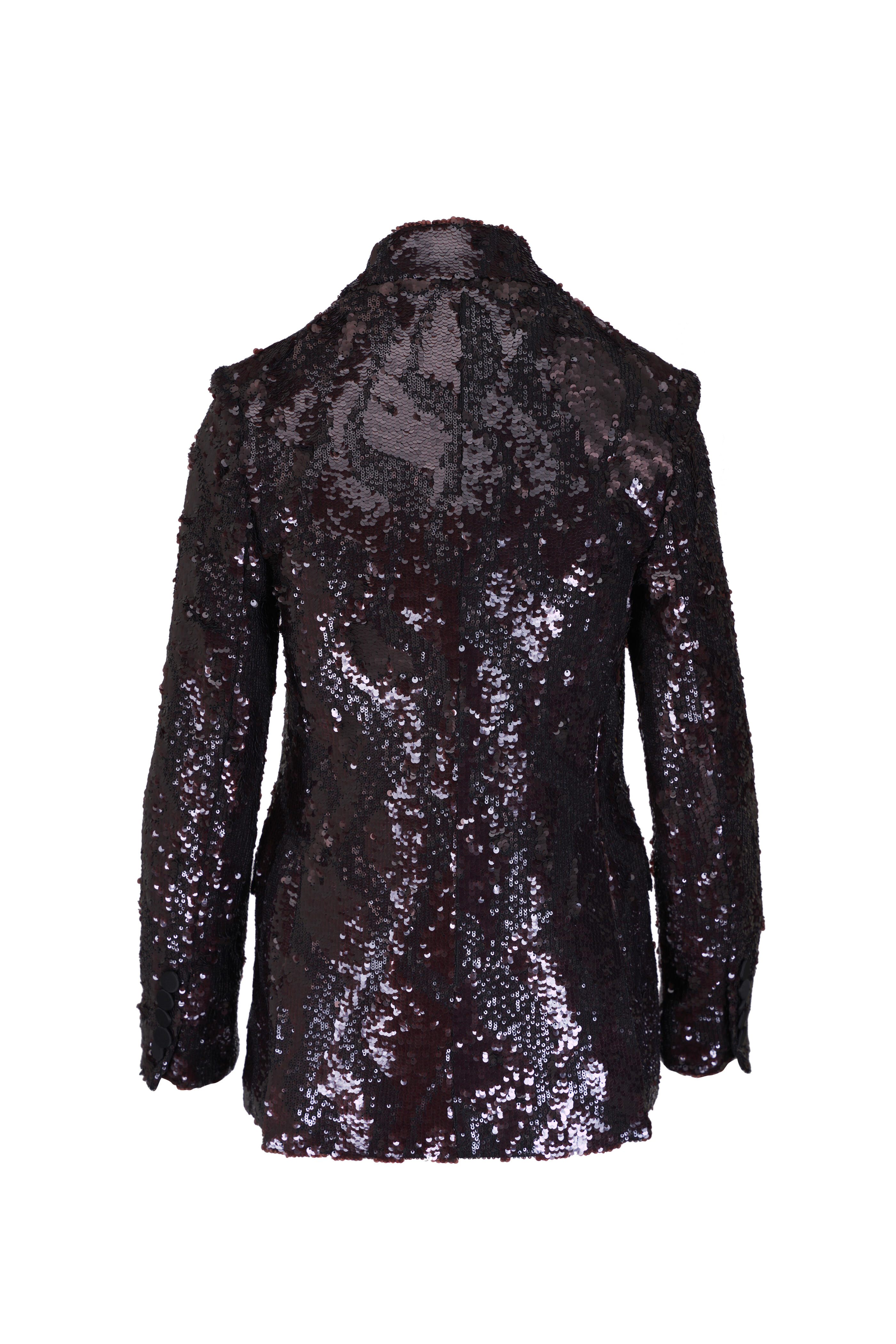 Veronica Beard - Sevyn Dark Currant Sequin Jacket