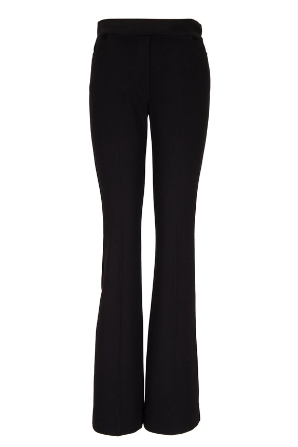 D.Exterior - Black Flare Leg Pant