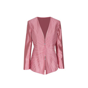 A.J. Armani コーラルピンク テーラードジャケット A.J. Armani コーラルピンク テーラードジャケット - Jacket