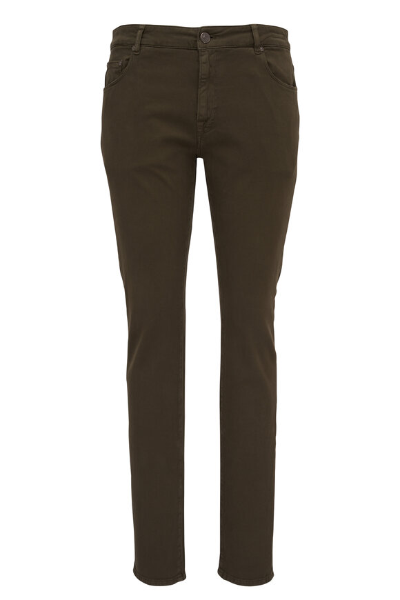 PT Torino - Jazz Olive Green Five Pocket Pant