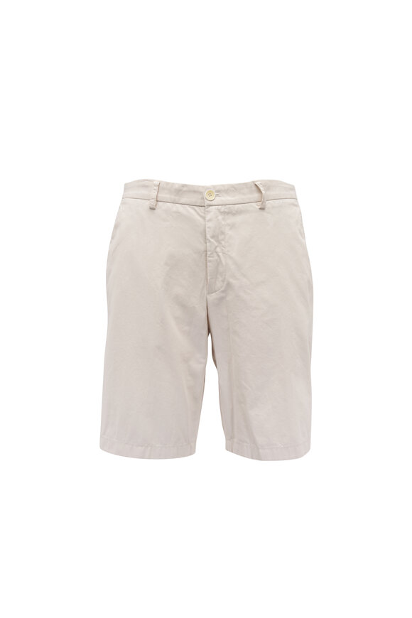 Gardeur Tan Cotton Shorts