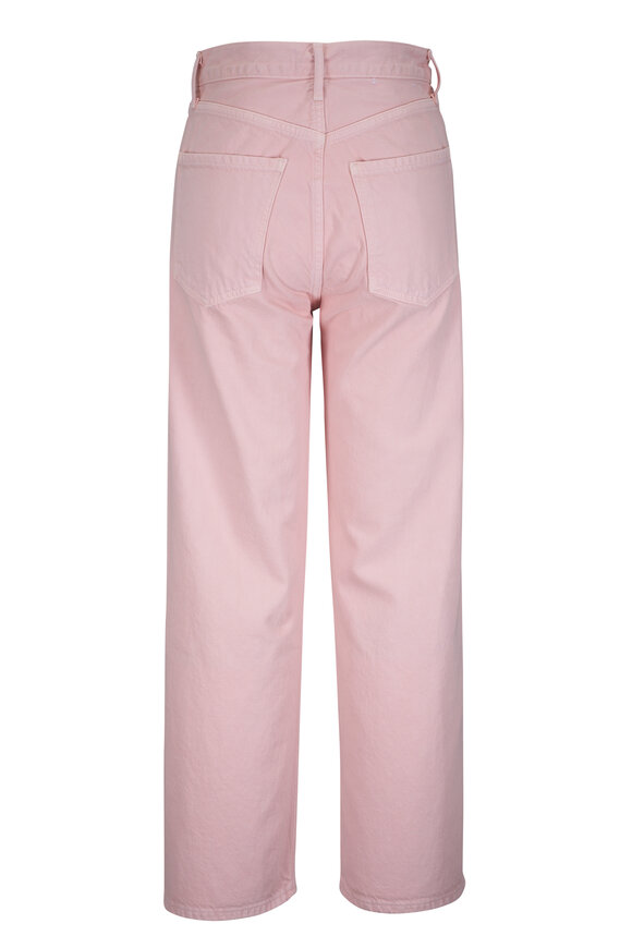 Agolde Ren Foundation Pink Wide Leg Jean - view 6
