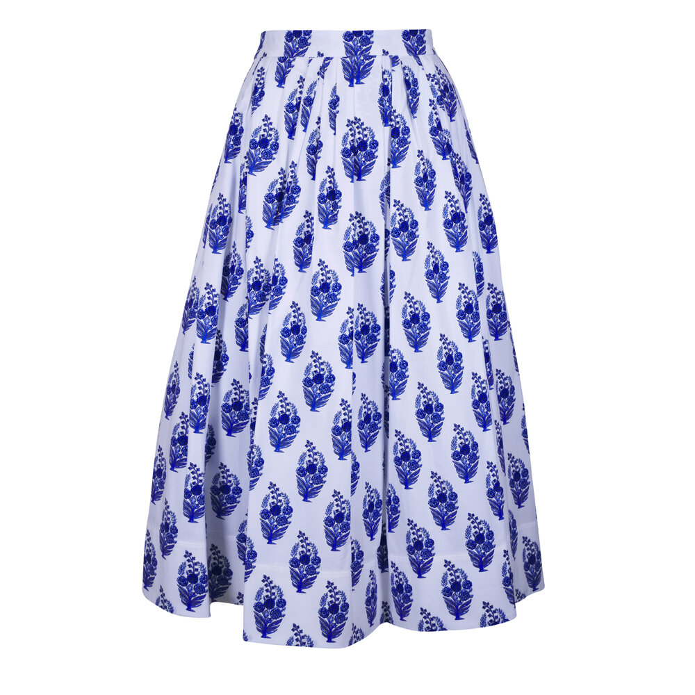 【関税込み】CAROLINA HERRERA High waist skirt Carolina Herrera Pleated Silk Ball Skirt | Neiman Marcus