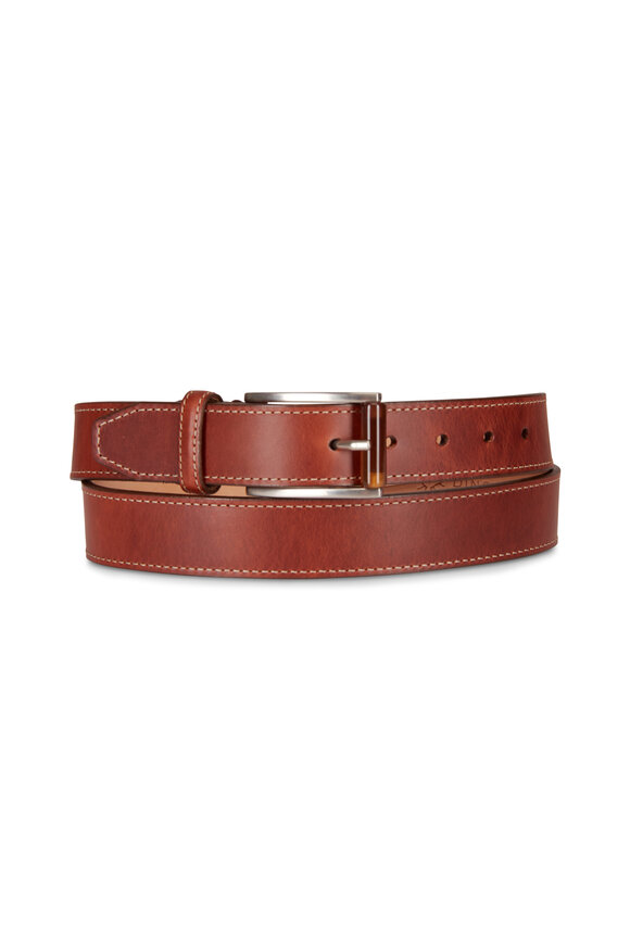 Martin Dingman Old Row Saddle Leather Belt - view 1