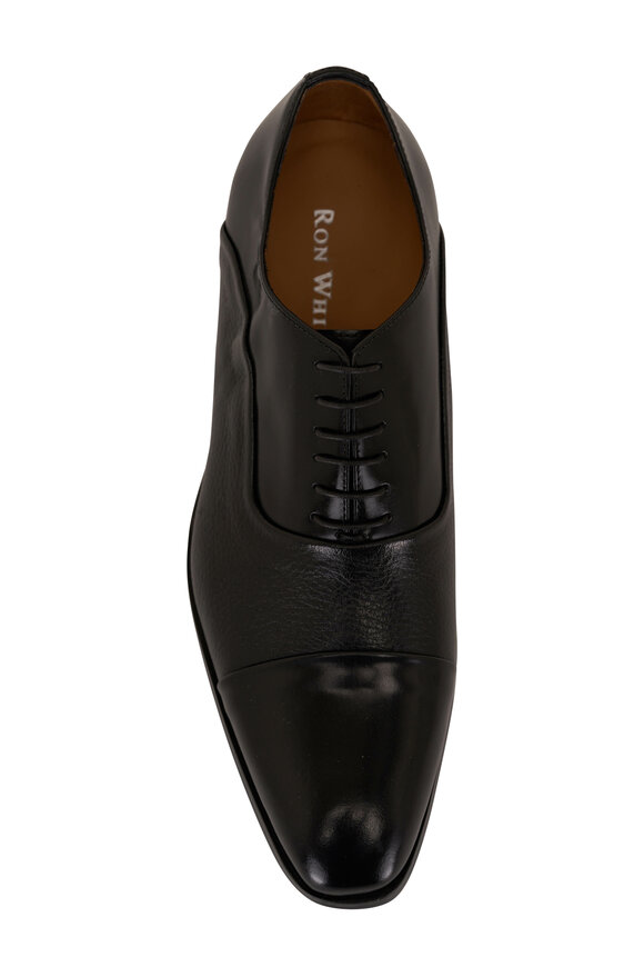 Ron White - Edman Black Leather Dress Shoe