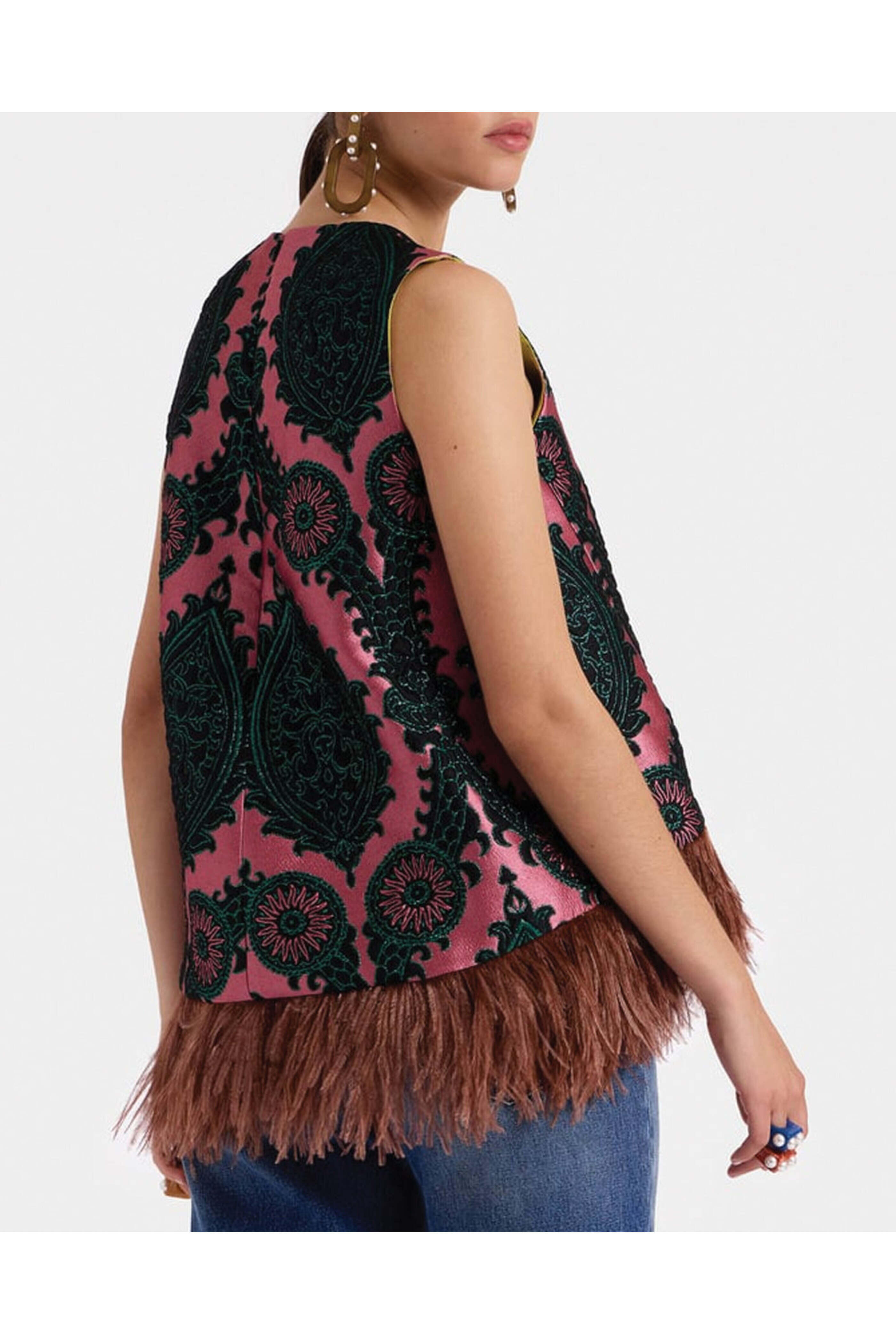 La DoubleJ - Oltrarno Feather La Scala Top