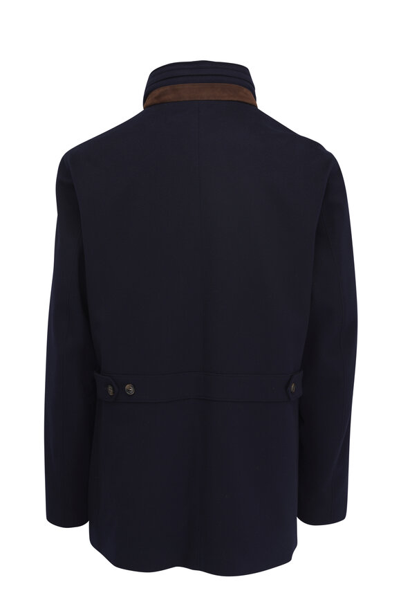 Loro Piana Winter Voyager Midnight Baby Cashmere Overcoat - view 2