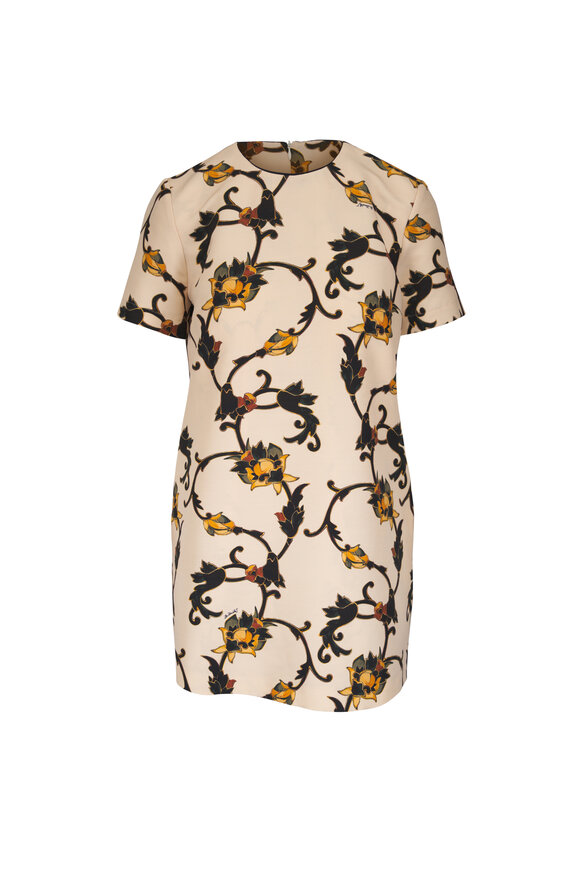 La DoubleJ Buttercup White Mini Swing Dress - view 1