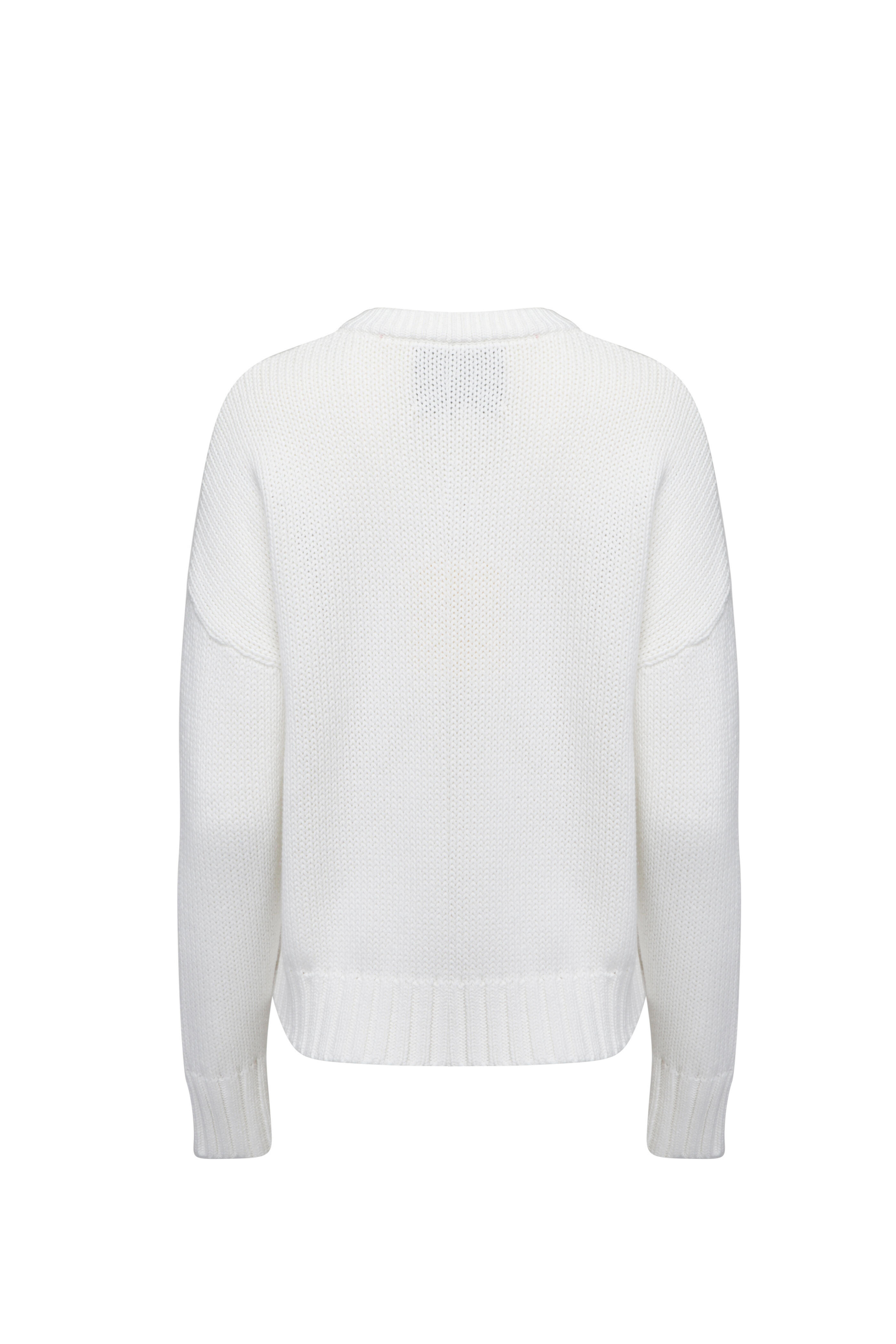 Kerri Rosenthal - Boyfriend U.S. of Love White Sweater