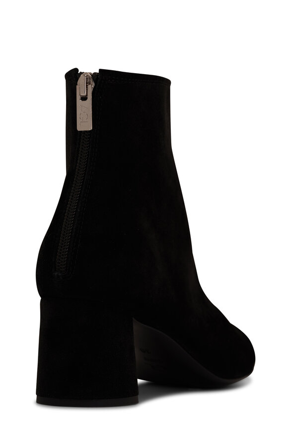 AGL - Olga Black Suede Bootie, 55mm 