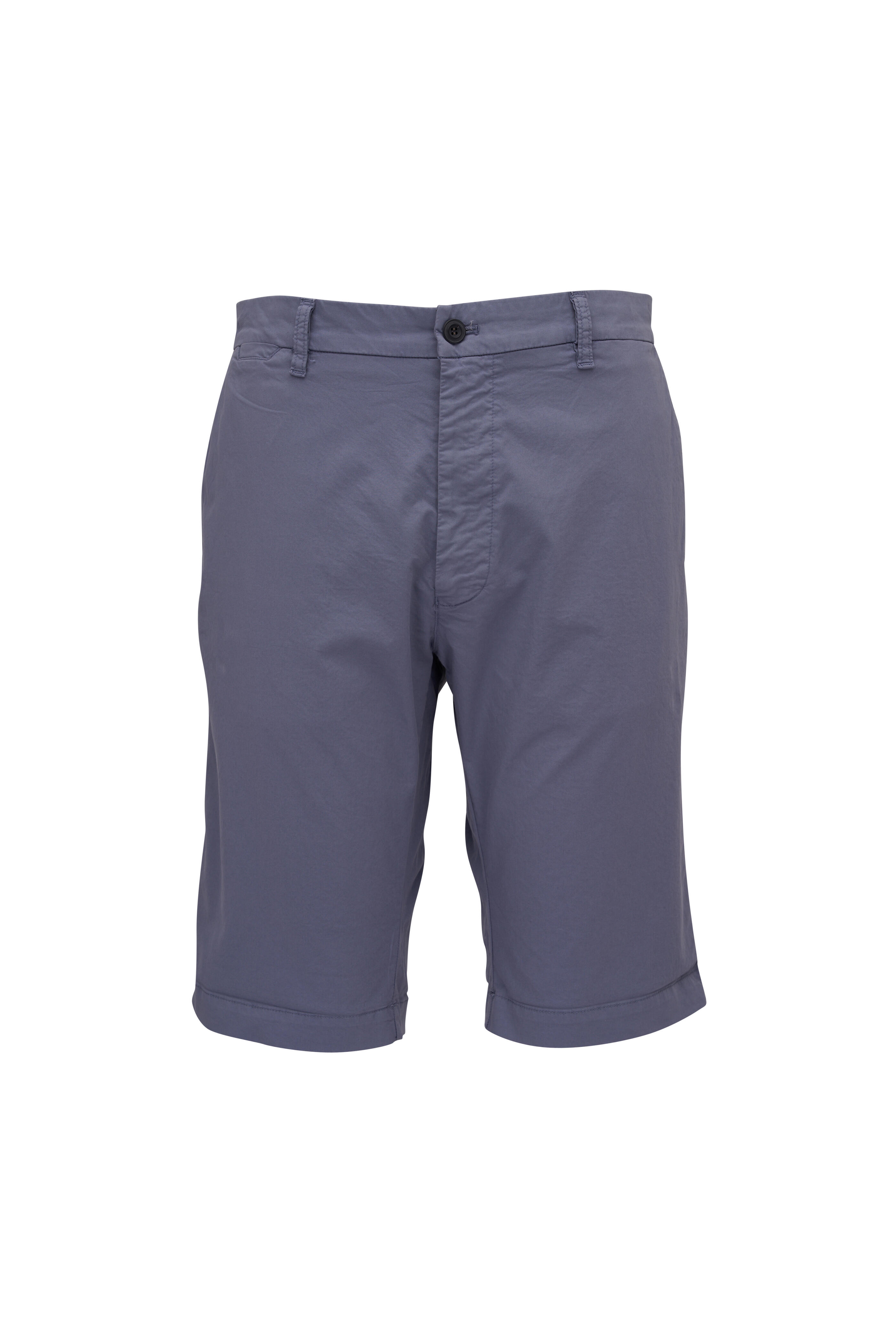 Masons - London Solid Slate Washed Shorts