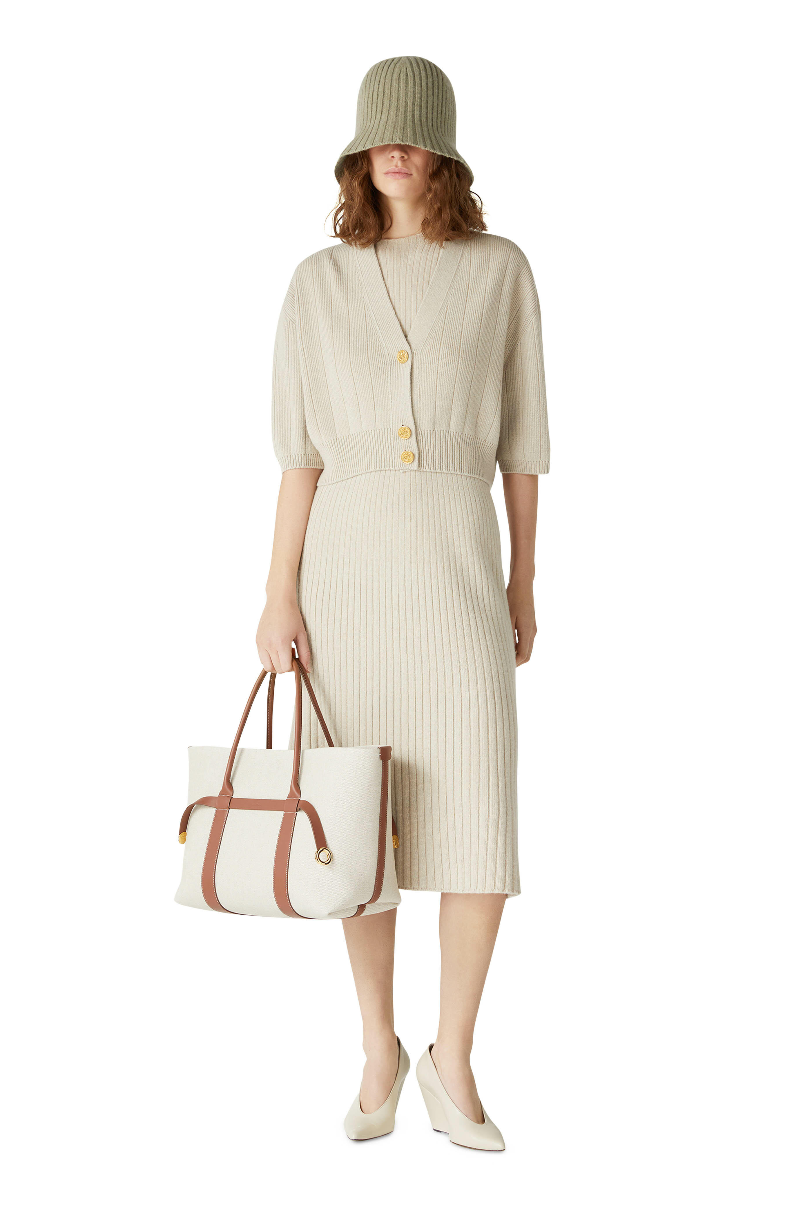 Loro Piana - Ivory Cropped Cardigan | Mitchell Stores