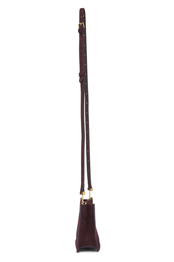Métier Ease 20 Burgundy Buttery Suede Clutch - view 4