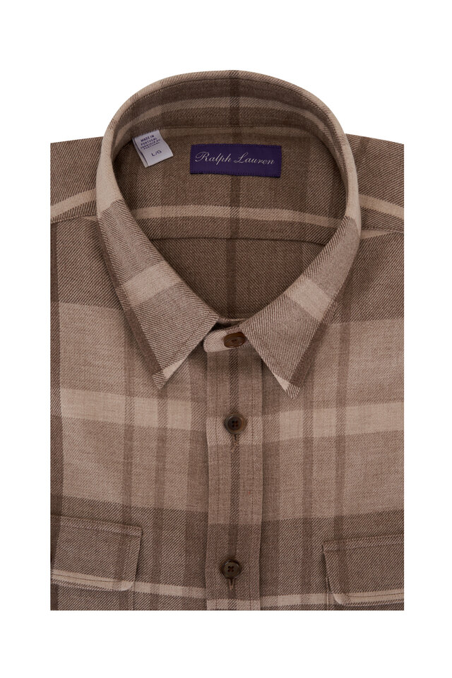 Ralph Lauren Purple Label - Indigo Denim Western Shirt