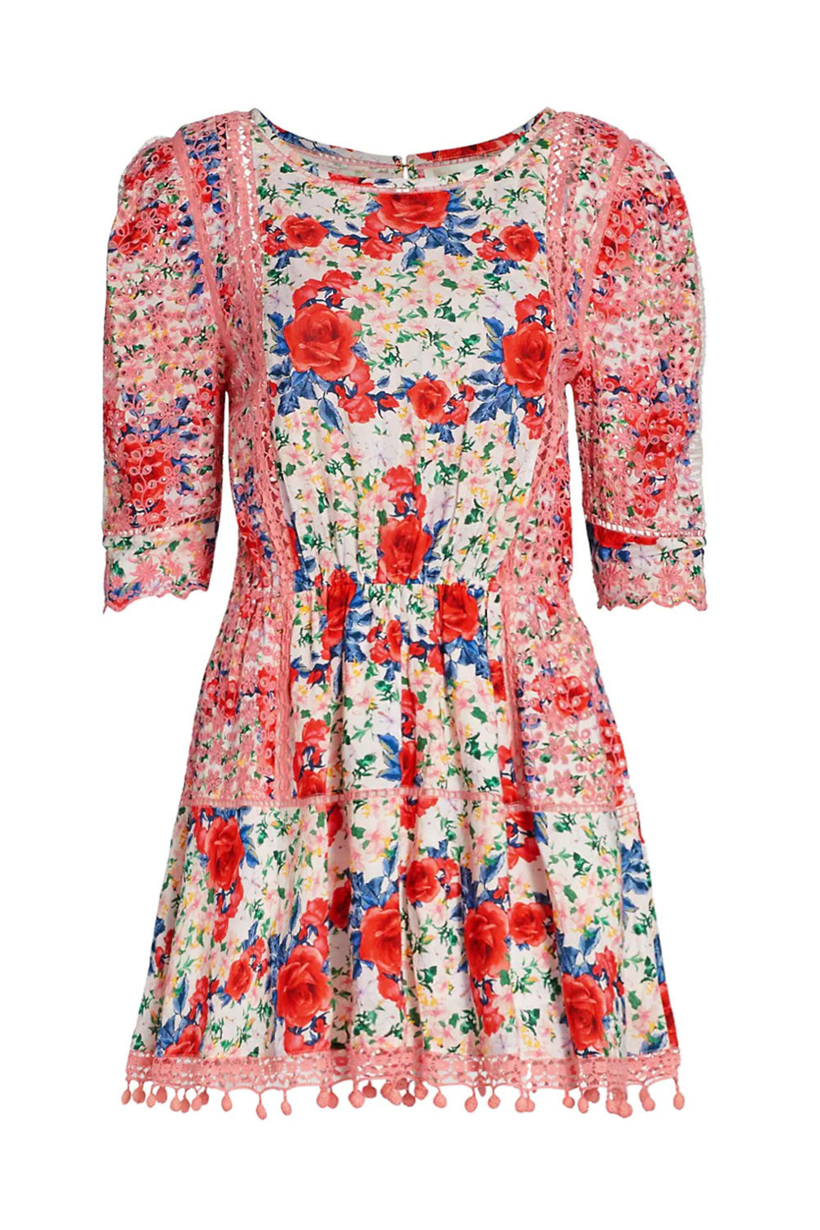 Loveshackfancy - Rush Of Red Novalie Mini Dress | Mitchell Stores