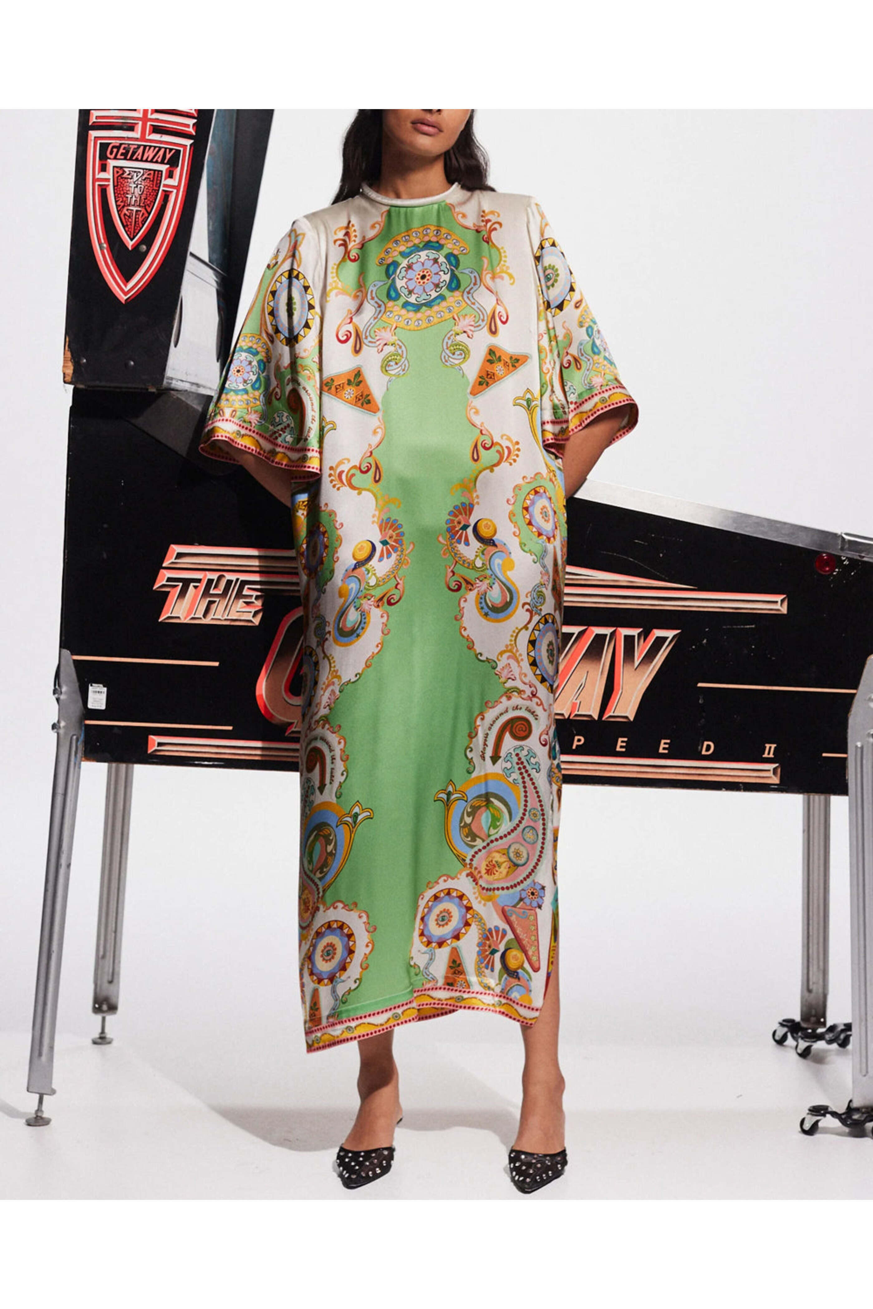 Alémais - Multicolor Pinball Midi Dress