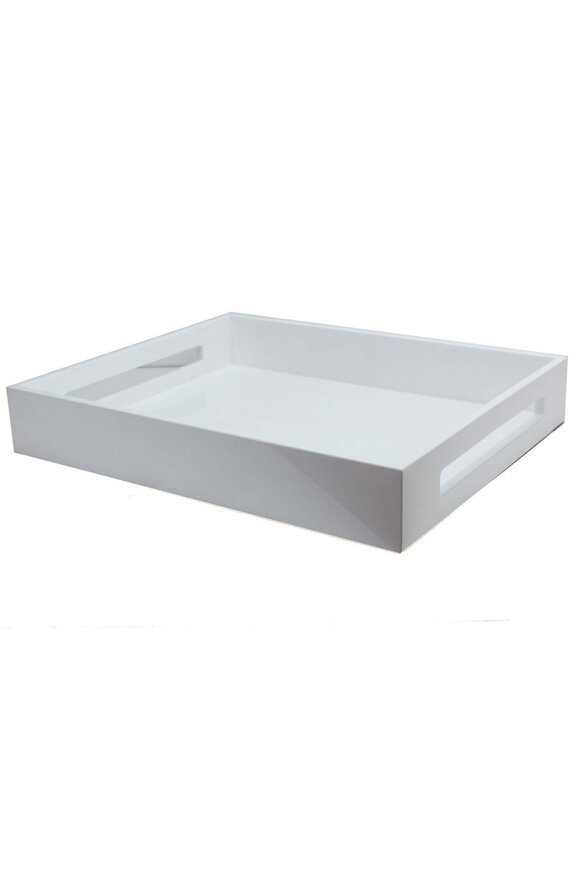 Addison Ross White 16x14" Lacquer Tray