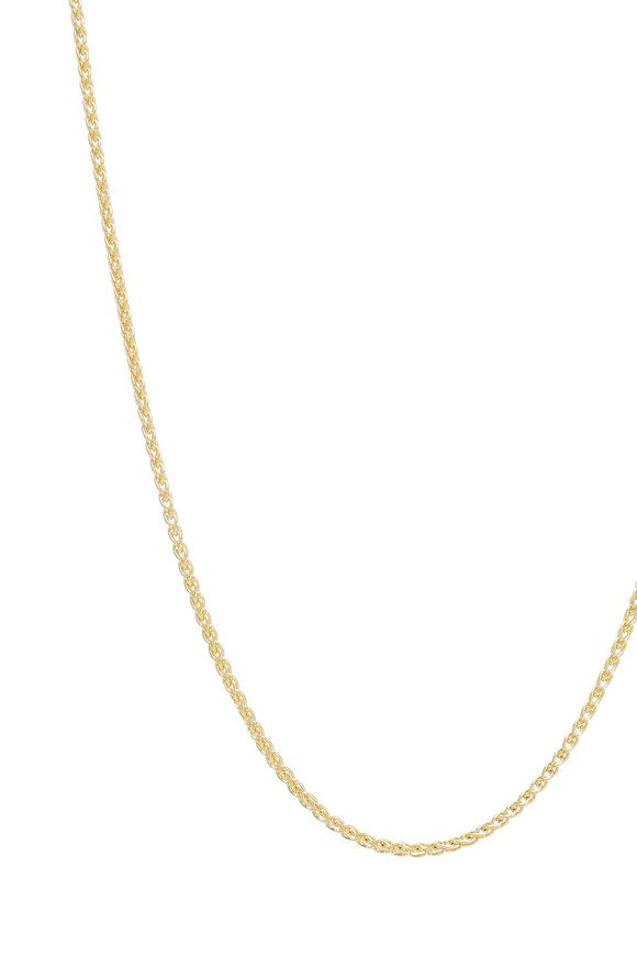 Marlo Laz - Small Wheat Chain Necklace