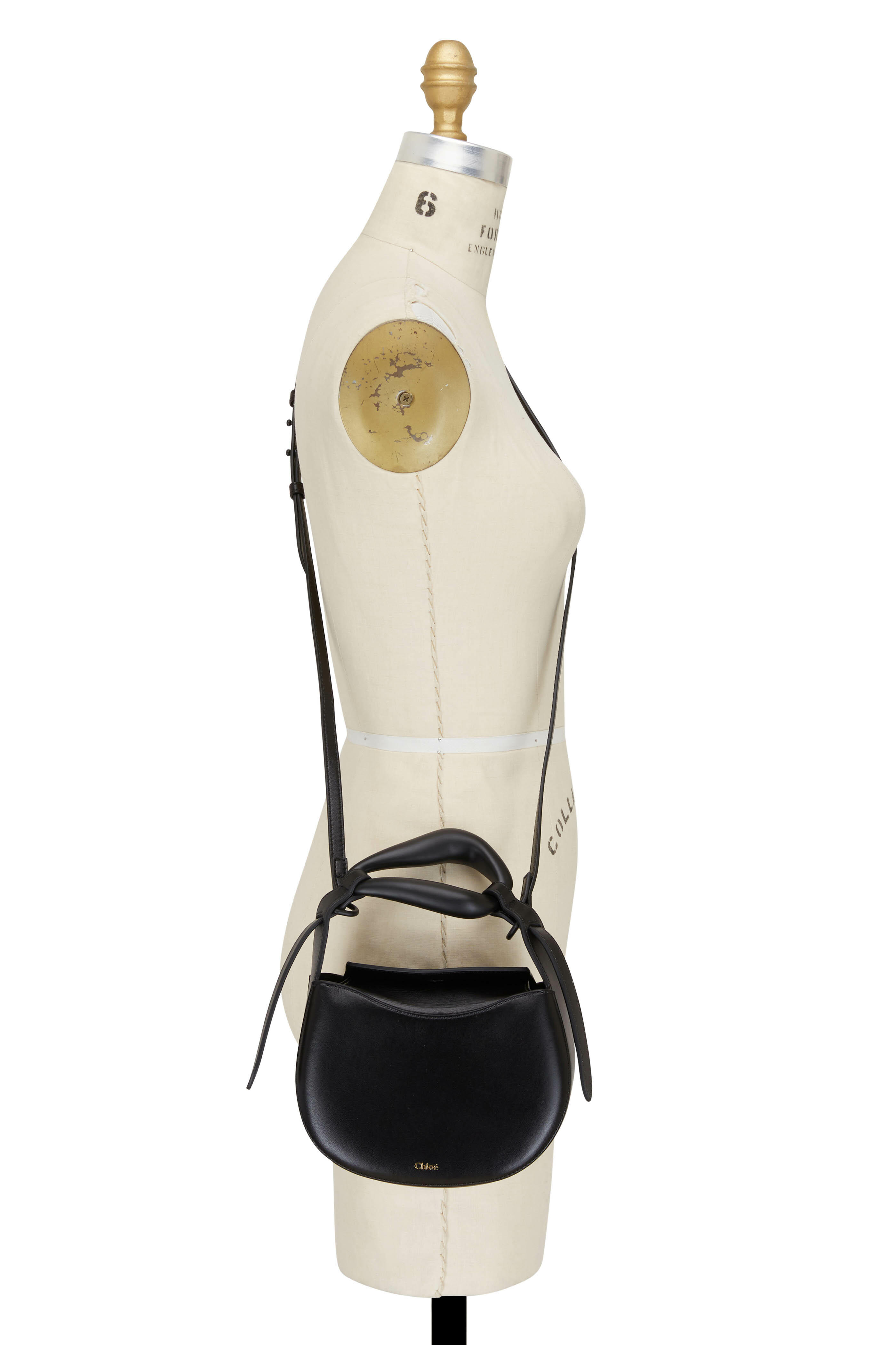 Chloé - Kiss Black Leather Crossbody