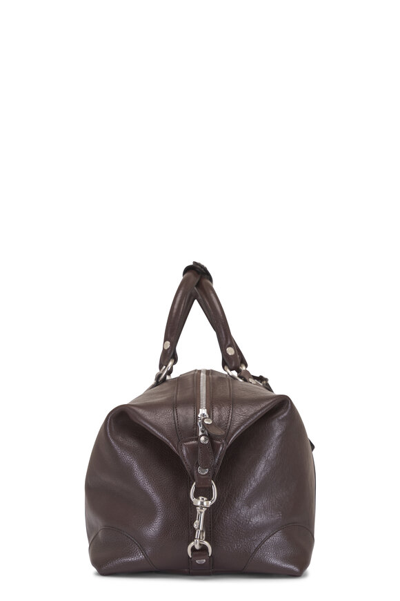 Ghurka Cavalier I No. 96 Walnut Leather Duffel Bag - view 3